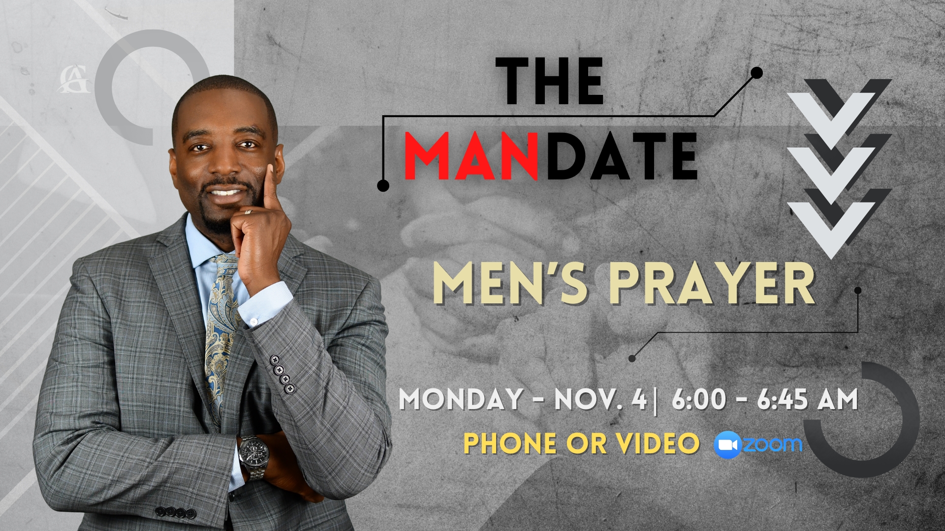 MANDate - Men's Prayer 11.4.24